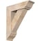 Ekena Millwork Traditional Traditional Smooth Bracket w/ Offset Brace, Douglas Fir, 7 1/2"W x 26"D x 30"H BKT0806X26X30TRA01SDF - alternate 1